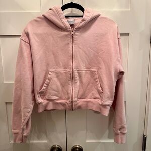 Aritzia Cozy Fleece Boyfriend Boxy Zip Hoodie